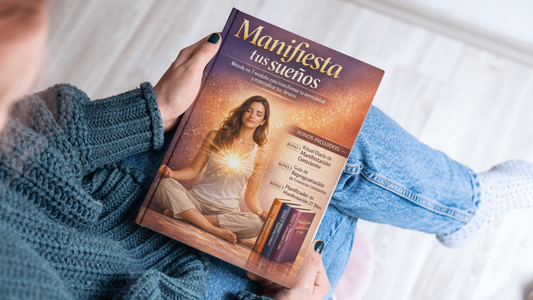 No te falta motivación. Te falta estructura emocional para sostener lo que querés manifestar.Un método práctico en 7 módulos + ejercicios y plan de 21 días  para dejar de empezar con ganas y abandonar a mitad de camino.